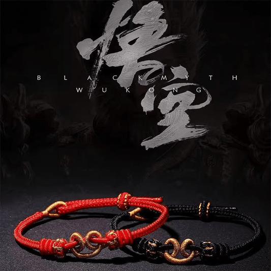 Black Myth Wukong Knot Bracelet - Buddha Nature