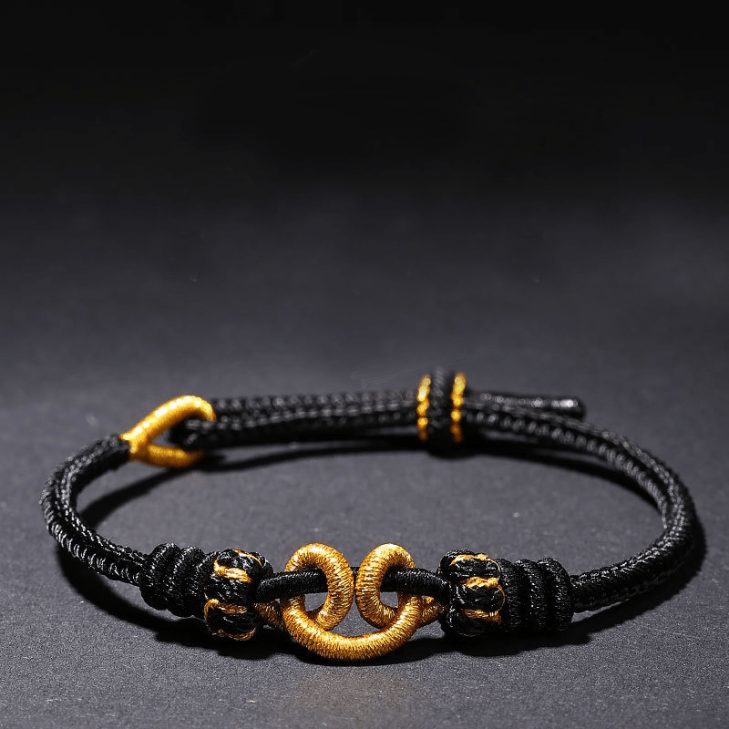 Black Myth Wukong Knot Bracelet - Buddha Nature