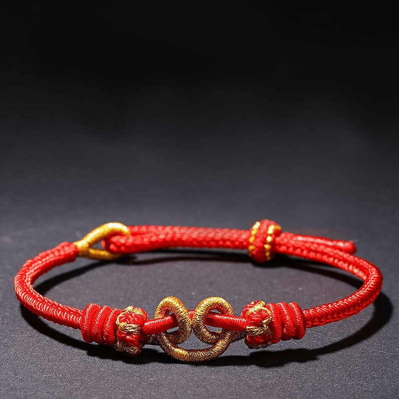 Black Myth Wukong Knot Bracelet - Buddha Nature