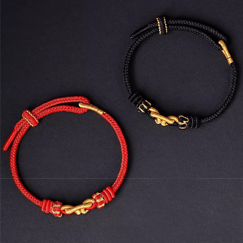 Black Myth Wukong Knot Bracelet - Buddha Nature