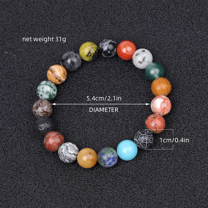 Colorful Cosmic Stone Bracelet - Buddha Nature