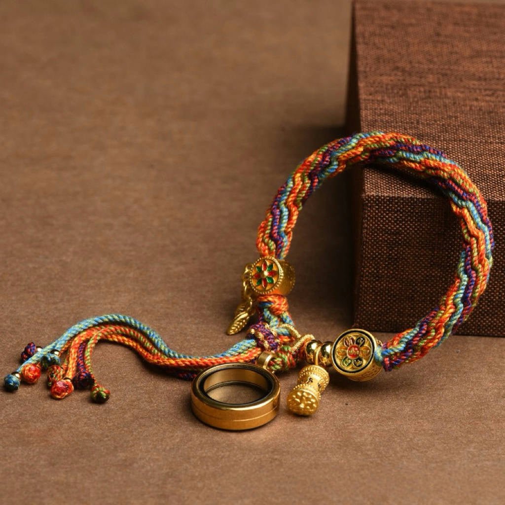 Tibetan Buddhist Gawu Knot Bracelet – Spiritual Protection and Blessings - Buddha Nature