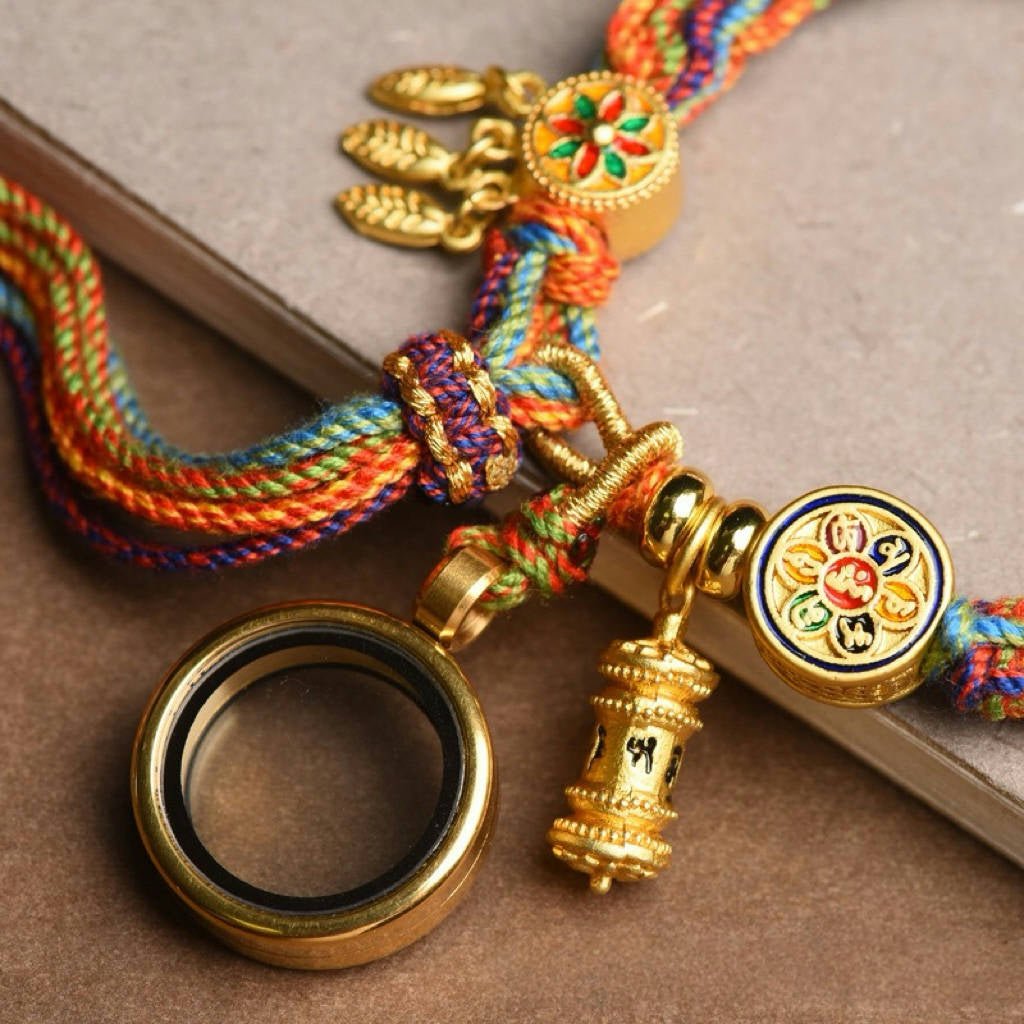 Tibetan Buddhist Gawu Knot Bracelet – Spiritual Protection and Blessings - Buddha Nature