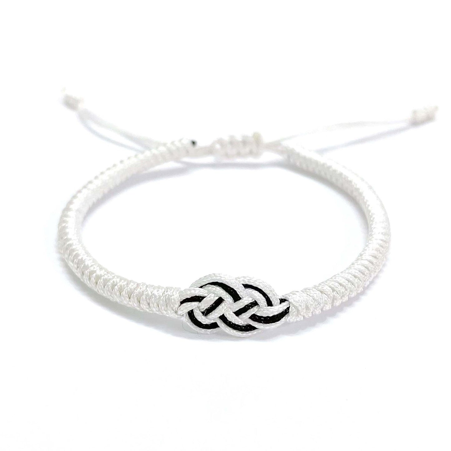 Tibetan Buddhist Handmade Knot Bracelet - Strength and Protection - Buddha Nature